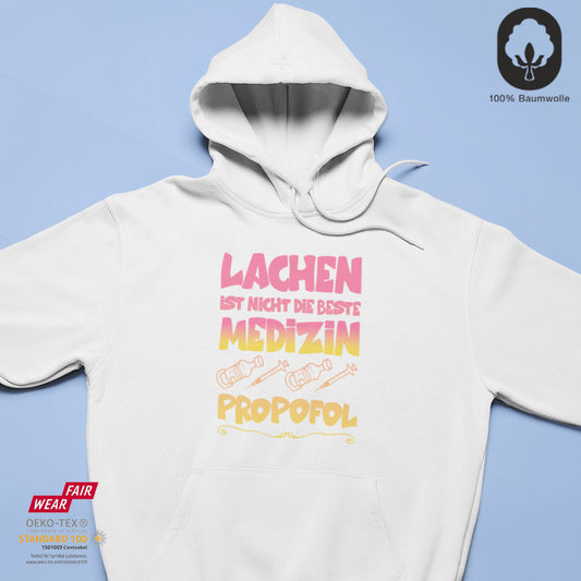 Nicht die beste Medizin - BioBlend Hoodie: Mode mit Mehrwert (organische Baumwolle)