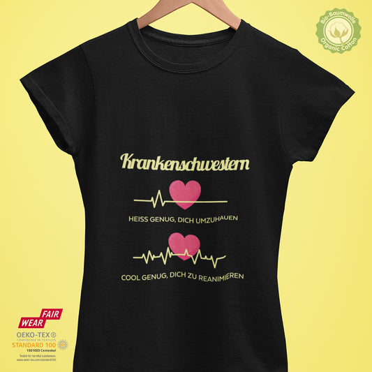 Krankenschwestern - Bio Premium Frauen Tshirt