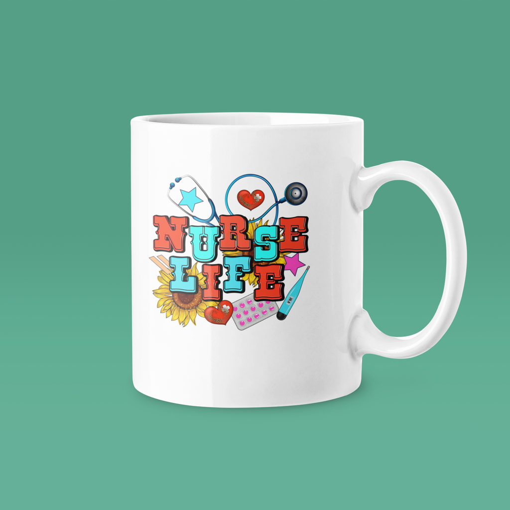 Nurse Life Color - Tasse