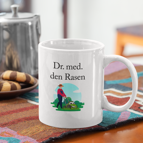 Dr. med. den Rasen - Tasse