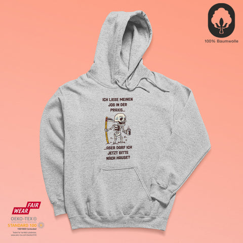 Darf ich nach Hause? - BioBlend Hoodie: Mode mit Mehrwert (organische Baumwolle)