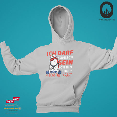 Ich darf komisch sein - Hoodie