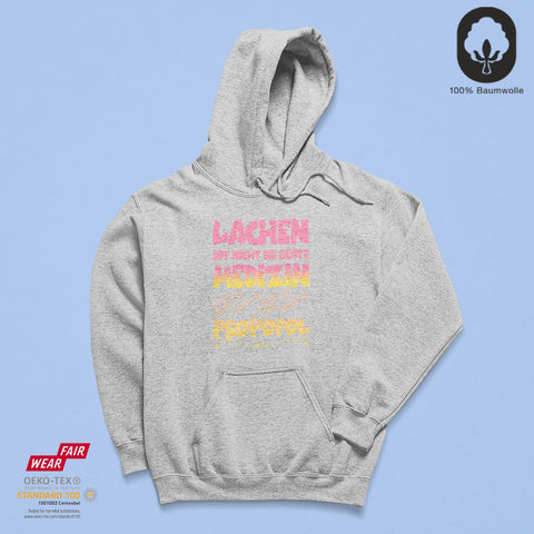 Nicht die beste Medizin - BioBlend Hoodie: Mode mit Mehrwert (organische Baumwolle)
