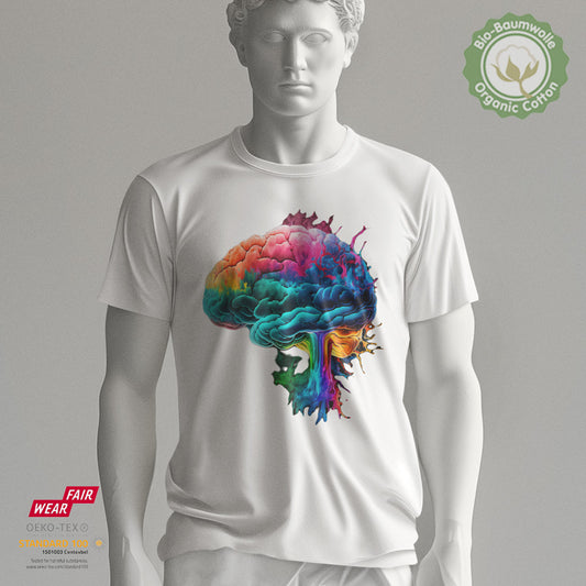 Color Brain I - Bio Baumwolle Premium Unisex