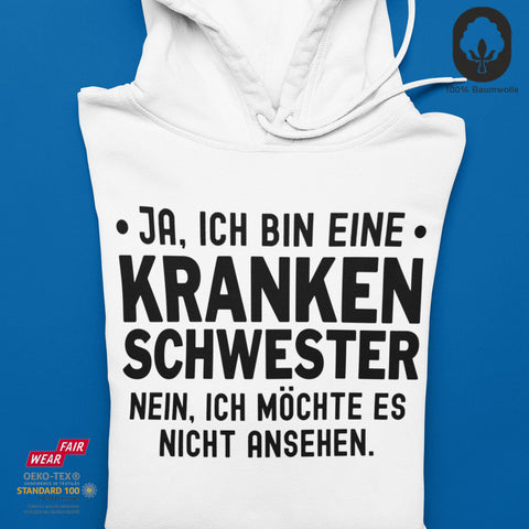 Ich möchte es nicht ansehen - Hoodie