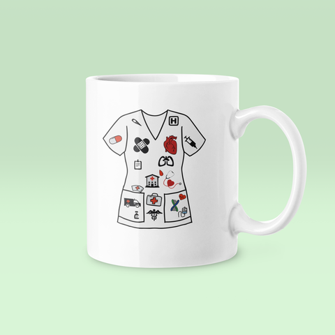 Nurse Kasack - Tasse