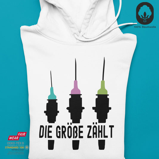 Die Größe zählt - Hoodie