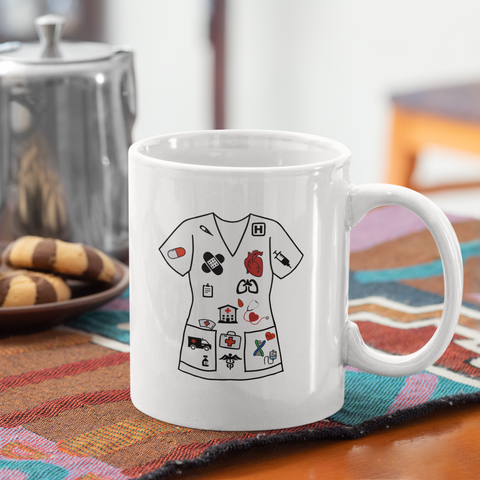Nurse Kasack - Tasse
