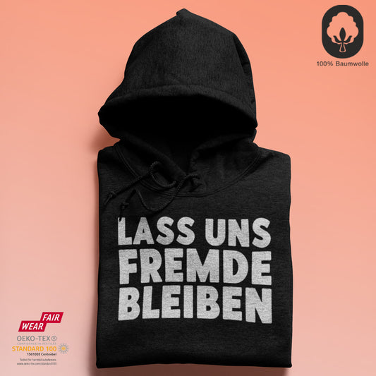 Freunde bleiben - BioBlend Hoodie: Mode mit Mehrwert (organische Baumwolle)