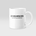 Ich mag Menschen - Tasse