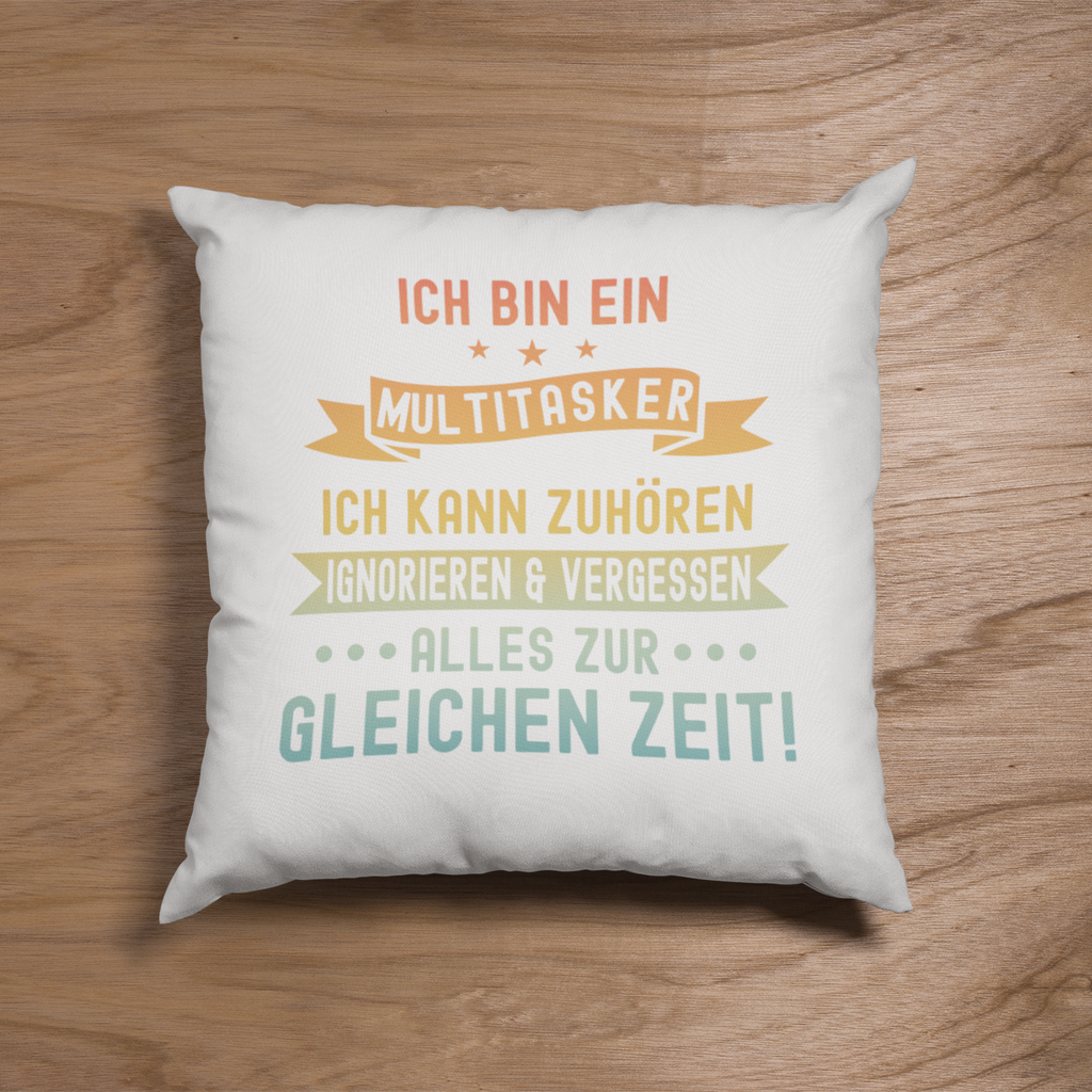 Multitasker - Bio Baumwolle Kissen