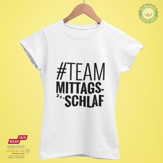 Team Mittagsschlaf - Bio Premium Frauen Tshirt
