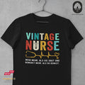 Vintage Nurse - Fun Shirt