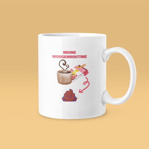 Morgenroutine - Tasse