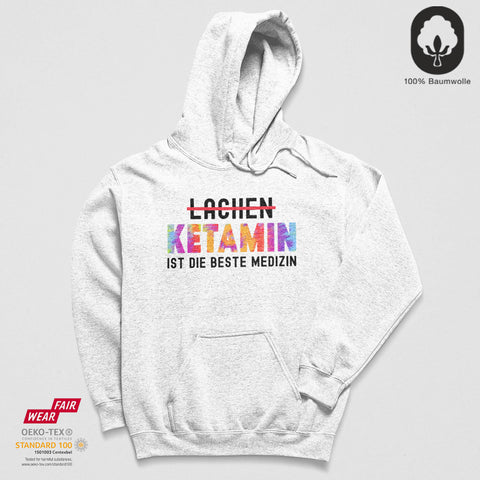 Ketamin - BioBlend Hoodie: Mode mit Mehrwert (organische Baumwolle)