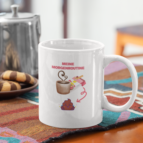 Morgenroutine - Tasse