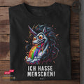 Ich hasse Menschen LvL V- Tshirt