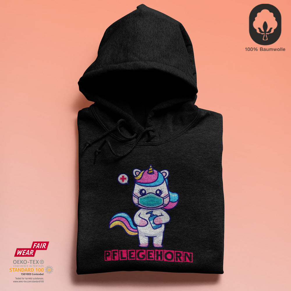 Pflegehorn - BioBlend Hoodie: Mode mit Mehrwert (organische Baumwolle)