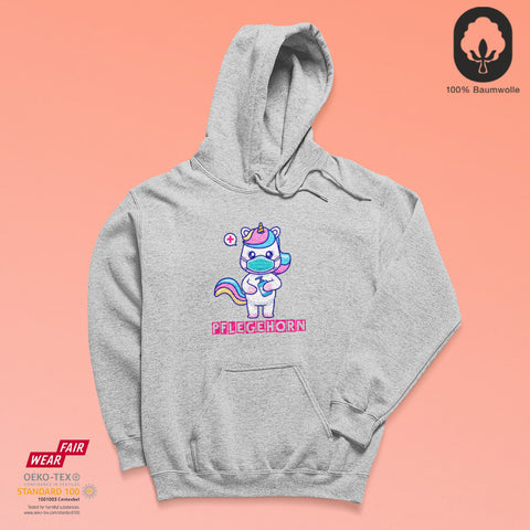 Pflegehorn - BioBlend Hoodie: Mode mit Mehrwert (organische Baumwolle)