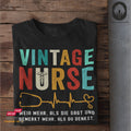 Vintage Nurse - Fun Shirt