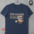 Ich hasse Morgenmenschen. Den Morgen und Menschen - Tshirt