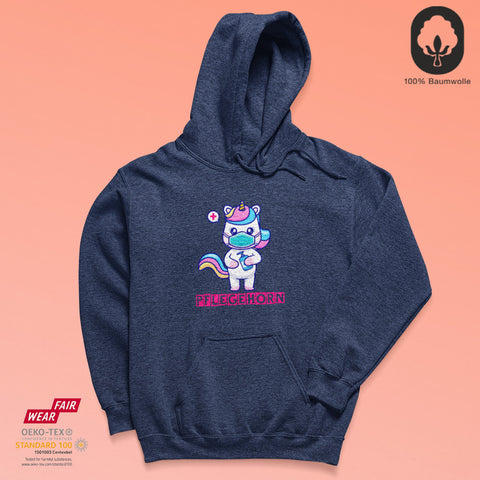 Pflegehorn - BioBlend Hoodie: Mode mit Mehrwert (organische Baumwolle)