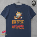 Mein Körper ist wie ein Filter: Kaffee kommt rein, Sarkasmus kommt raus - Tshirt