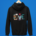 Love - Rückendruck Premium Hoodie