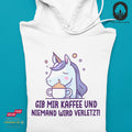 Einhorn Kaffee - Hoodie