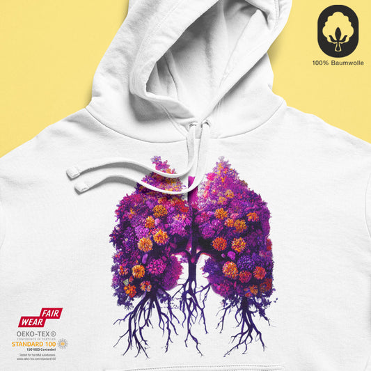 Fall Lung - BioBlend Hoodie: Mode mit Mehrwert (organische Baumwolle)