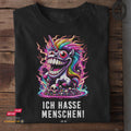 Ich hasse Menschen LvL VI- Tshirt