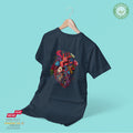 Flower Heart I - Bio Premium Frauen Tshirt