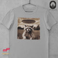 UFO Waschbär - Tshirt Unisex