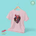 Flower Heart I - Bio Premium Frauen Tshirt