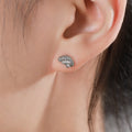 Herz & Gehirn Ohrstecker – Anatomischer Schmuck aus 925er Sterling Silber | Gold & Roségold vergoldet | Medizin trifft Design