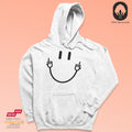 F** Smiley - BioBlend Hoodie: Mode mit Mehrwert (organische Baumwolle)