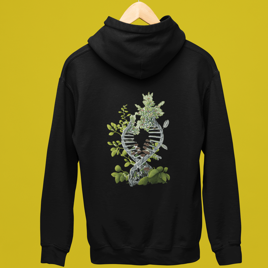 Flower DNA II - Rückendruck Premium Hoodie