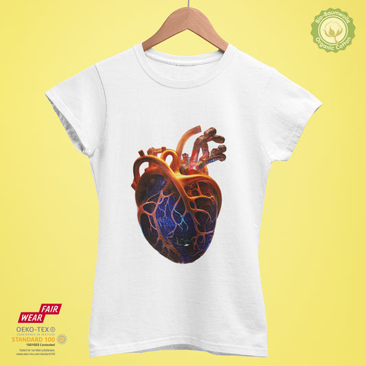 Beetle Heart - Bio Premium Frauen Tshirt