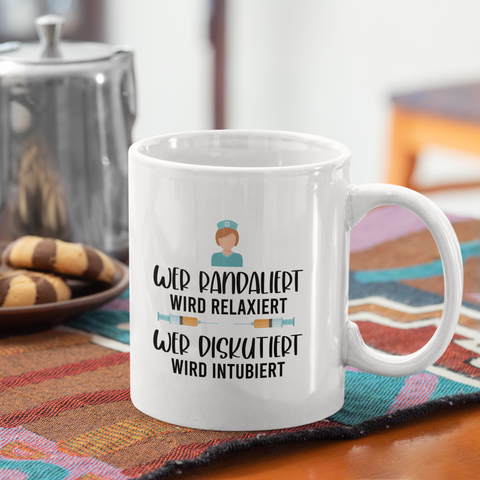Relaxiert - Tasse