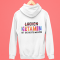 Ketamin ist die beste Medizin - Rückendruck Premium Hoodie
