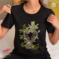 Flower DNA II - Bio Premium Frauen Tshirt