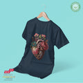 Flower Heart II - Bio Premium Frauen Tshirt