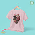Flower Heart II - Bio Premium Frauen Tshirt