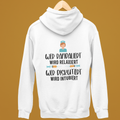 Wer randaliert wird relaxiert. Wer diskutiert wird intubiert II - Rückendruck Premium Hoodie