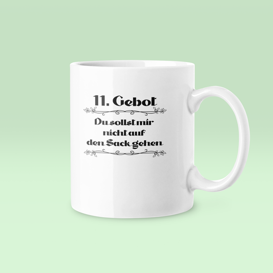 11. Gebot - Tasse