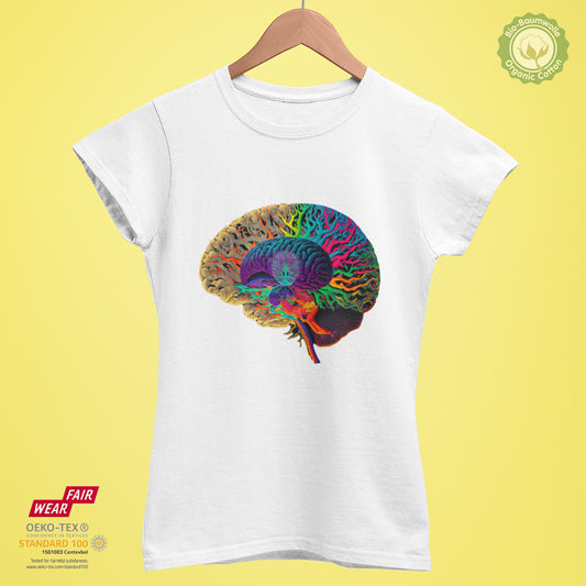 Color Brain II - Bio Premium Frauen Tshirt