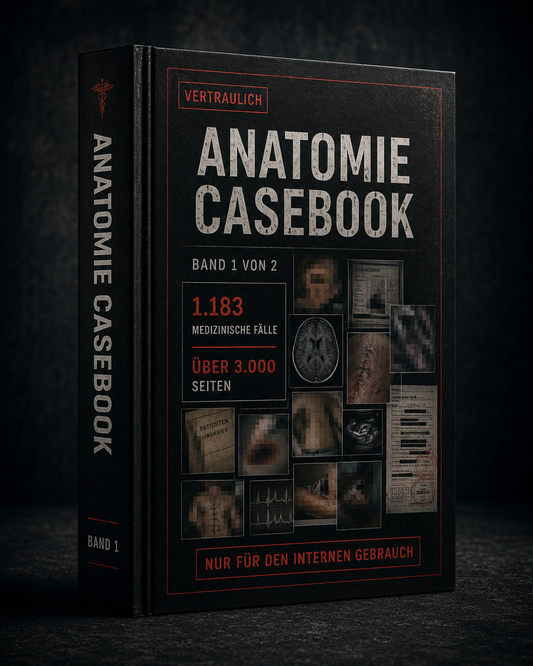 Anatomie Casebook – 1.183 medizinische Fälle · über 3.000 Seiten