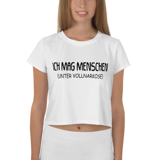 Ich mag Menschen, Unter Vollnarkose - Crop Top