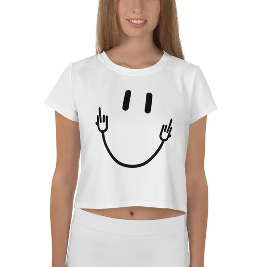 F*** Smiley - Crop Top