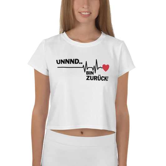 UnnnD.. Bin zurück! - Crop Top